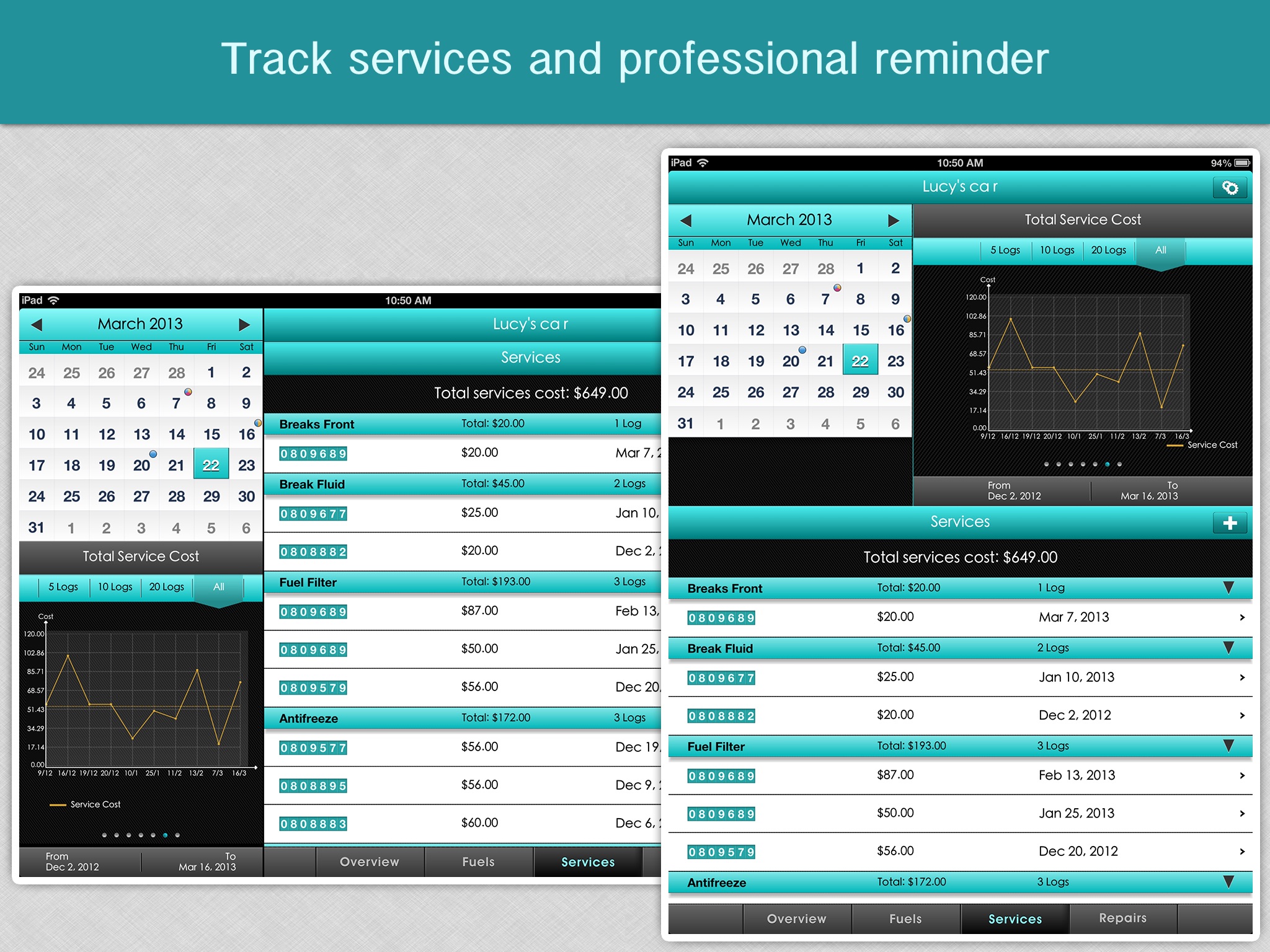 Fuel Monitor Pro screenshot 4