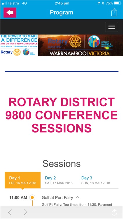 Rotary 9800 Conference