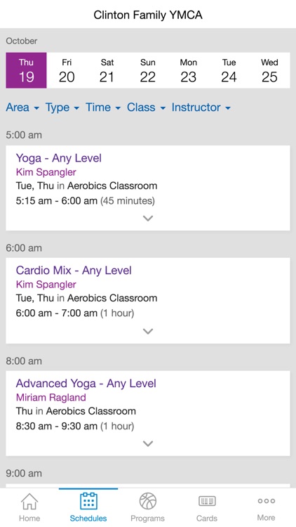 Clinton Family YMCA screenshot-3