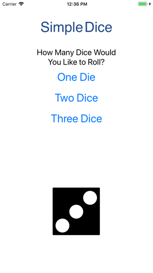 Simple Dice with Roll Counter