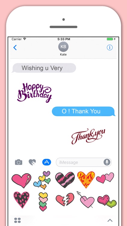 Wishes Stickers Pack for iMessage