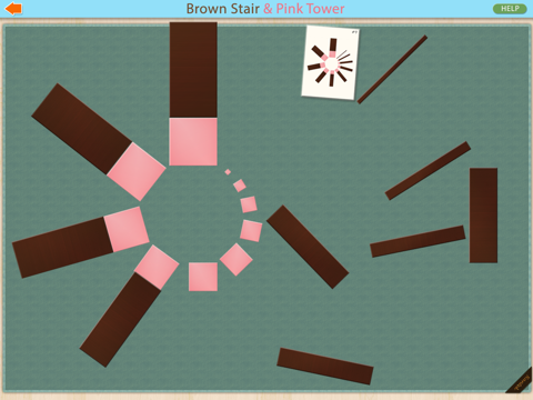 Brown Stair & Pink Tower - náhled