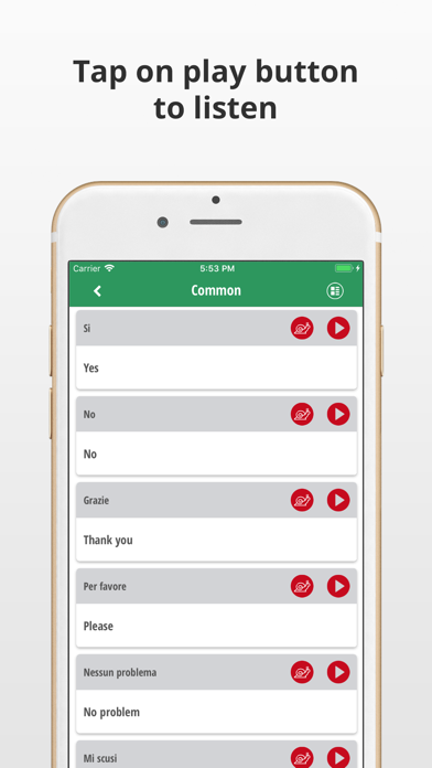 Learn Italian Language App screenshot 4
