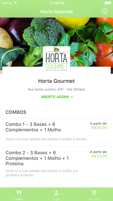 How to cancel & delete Horta Gourmet Delivery from iphone & ipad 1