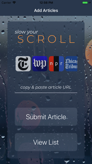 Slow Your Scroll