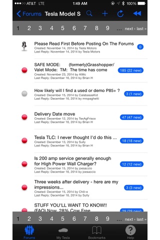 App For Tesla - náhled