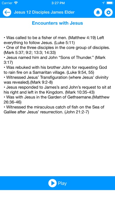 Jesus 12 Disciples James Elder screenshot 4