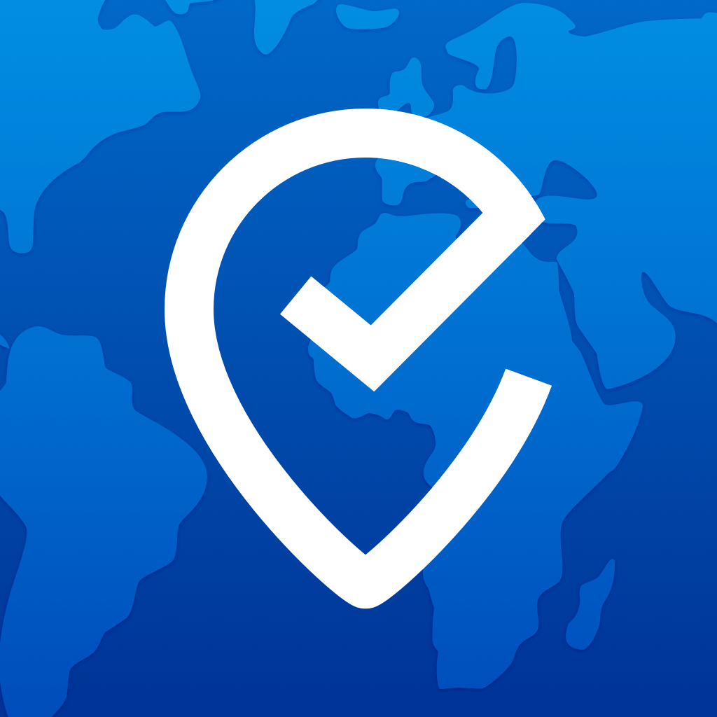 Visited Countries Map App Icon