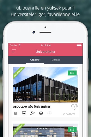 UniverList - Üniversite Tercih screenshot 4