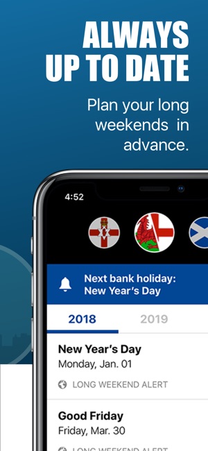 UK Bank Holidays 2018, 2019...(圖3)-速報App