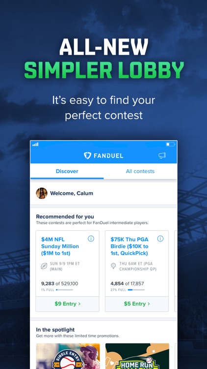 FanDuel - Fantasy Football screenshot-3