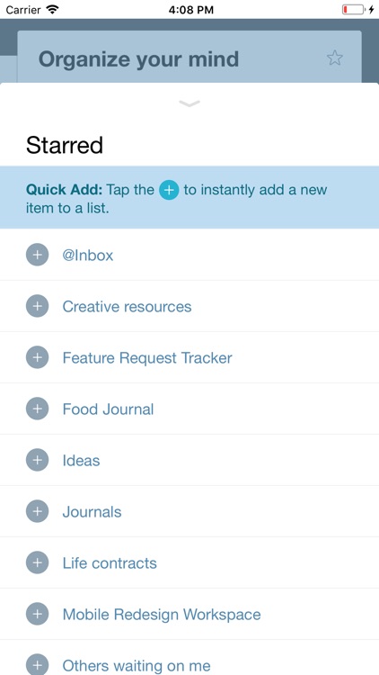 WorkFlowy screenshot-4