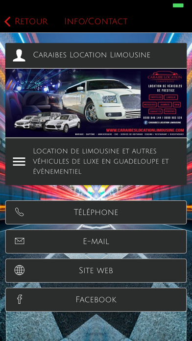 CARAIBES LOCATION Limousine screenshot 3