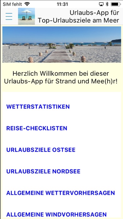 How to cancel & delete Urlaubs-App für Strand+Mee(h)r from iphone & ipad 1