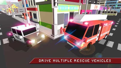 Block City Fire Truck Rescue screenshot 2