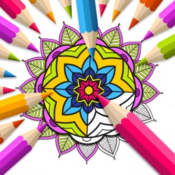Mandala Draw Coloring Book