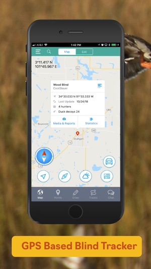 Duckr - Duck Hunting App & GPS(圖1)-速報App