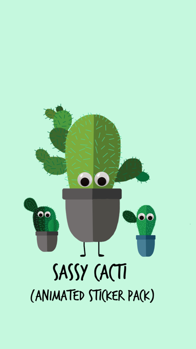 How to cancel & delete Sassy Cacti (animated) from iphone & ipad 1