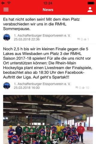 1. AEV Eishockey screenshot 3