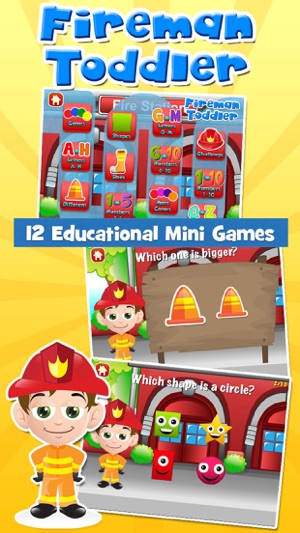 Fireman Toddler School for Kids(圖1)-速報App