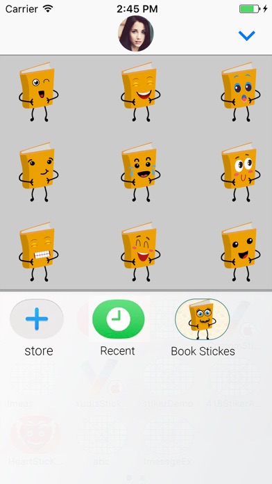 Book Emoji : Animated Stickers screenshot 4