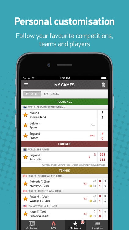 FlashScores.co.uk screenshot-3