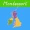 Learn the names and locations of all the countries in the United Kingdom with this app that beautifully complements the geography materials used in the Montessori Classroom