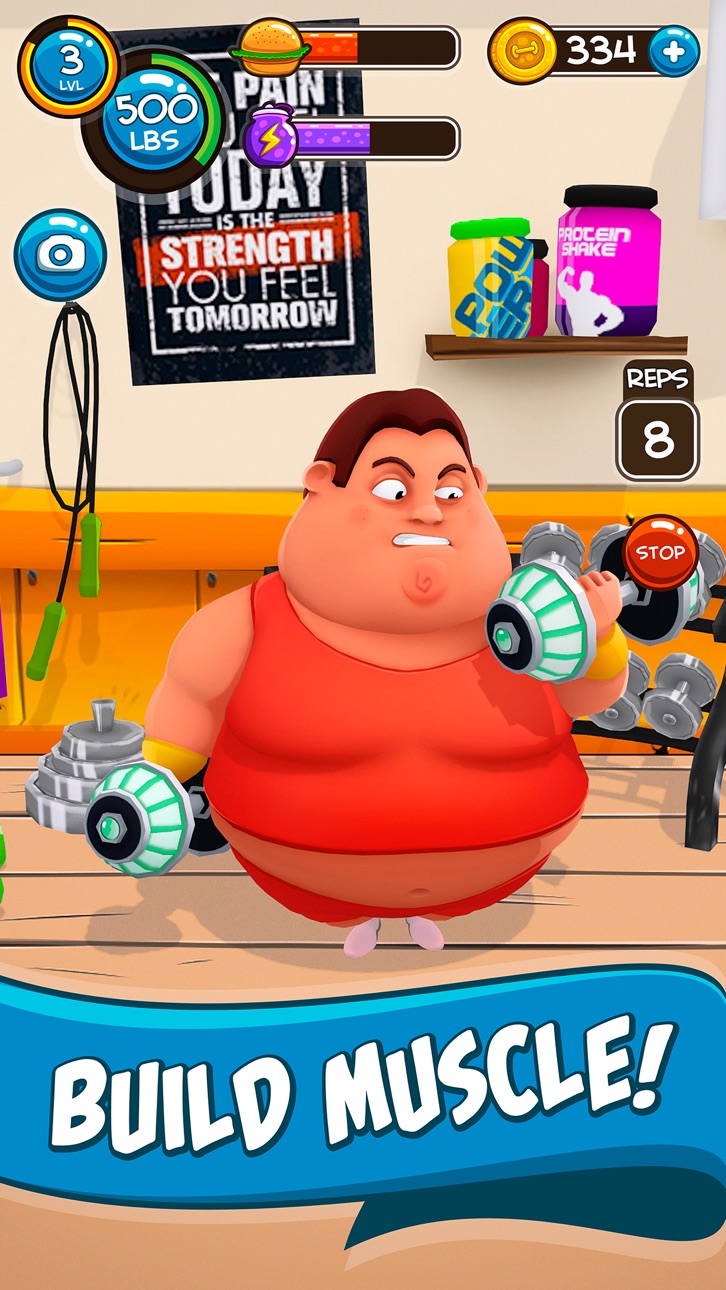 Fit the Fat 2 - Free Hack screenshot 2 - iOS game interface