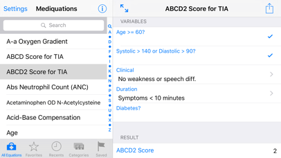 Mediquations Medical Calculator Screenshot 5