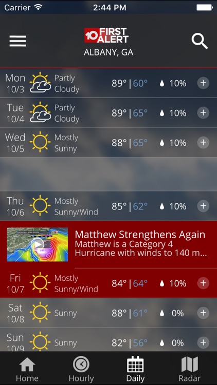 WALB First Alert Weather screenshot-4