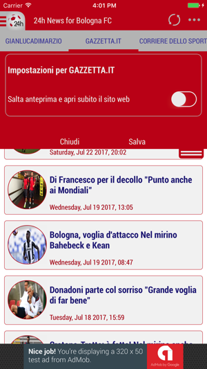 24h News for Bologna FC(圖2)-速報App