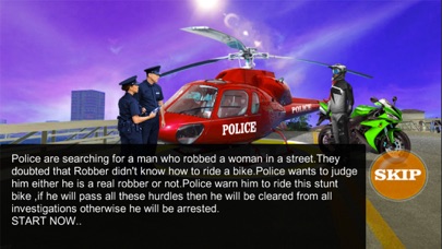 Bike Rider Chases Police Heli screenshot 2