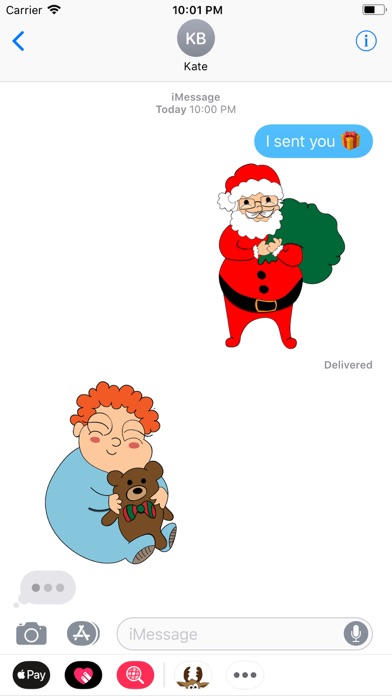 Holiday Christmas Sticker Pack screenshot 2