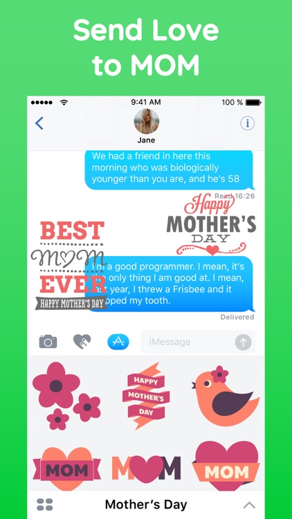 Happy Mothers Day Sticker App
