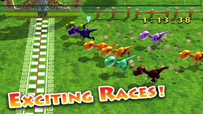 Train Your Dino: Jurassic Race screenshot 2