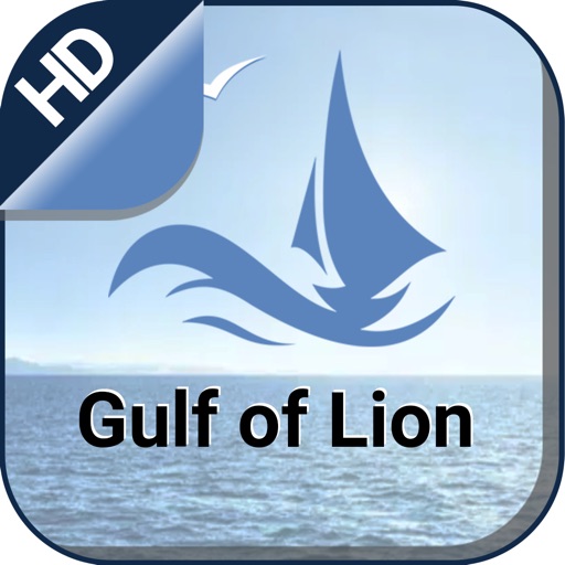 Gulf of Lion Is. sailing chart icon