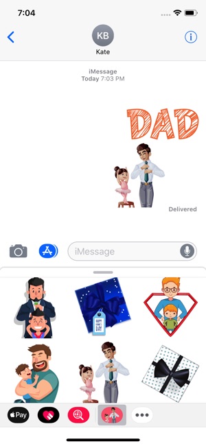 I Love You Daddy Stickers(圖1)-速報App