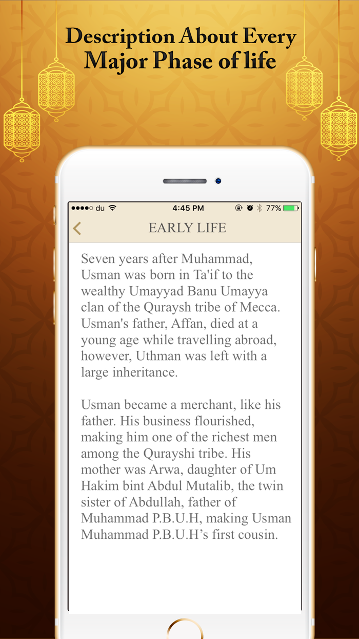 Hazrat Usman R.As Biography Quiz Quotes