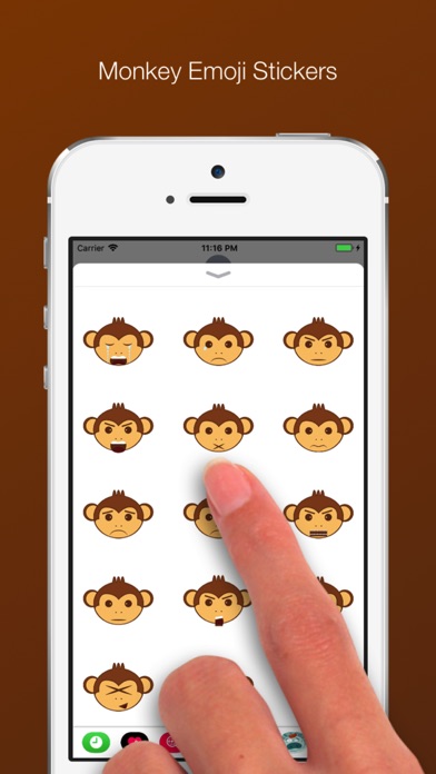 Monkmoji - Monkey Emoji screenshot 3
