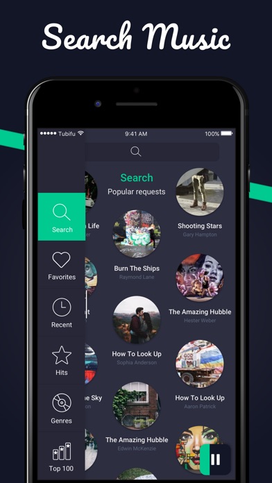 Tubifu: Play Music, Video, MP3 screenshot 2