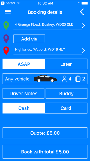 Ambassador Cars Bushey/Watford(圖3)-速報App