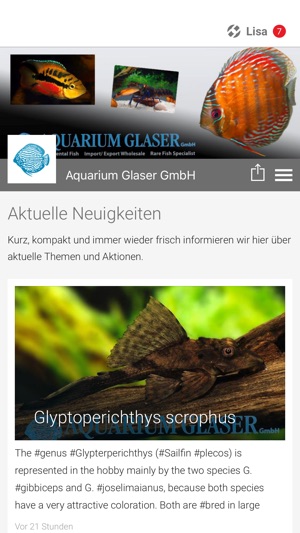 Aquarium Glaser GmbH(圖1)-速報App