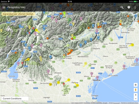 Paragliding Map screenshot 2