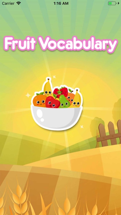 Fruit English Vocabulary Sound