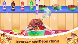 Game screenshot Frozen Ice Cream Sundae Recipe apk