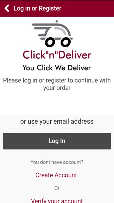 ClicknDeliver Food Ordering screenshot 2