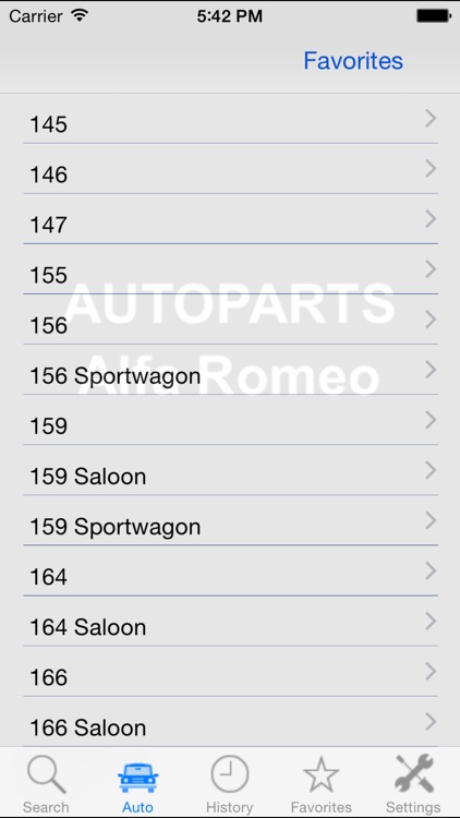 Autoparts for Alfa Romeo screenshot-4