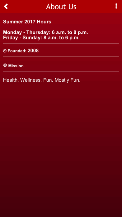 MSUCampusRec screenshot 2