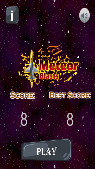 Meteor Blasts Pro Screenshot 1