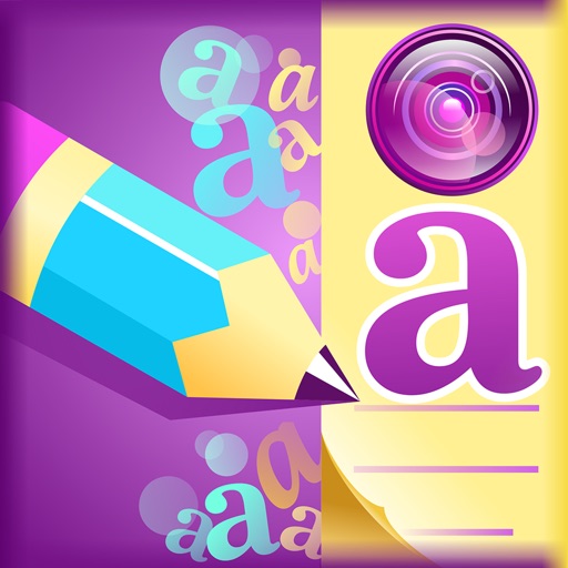 Text on Photo Picture Editor icon